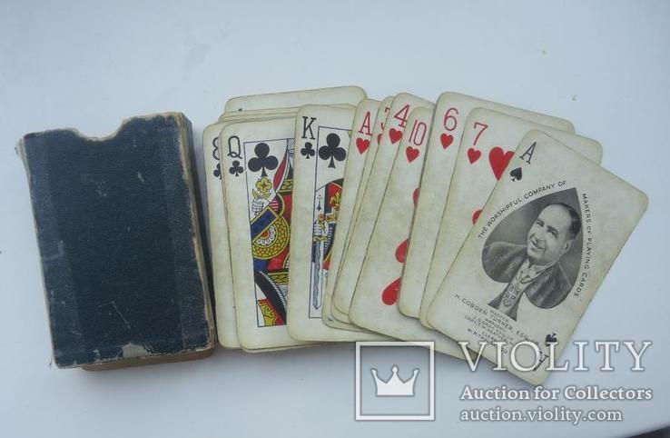 Великобритания 1945 г победные игральные карты, фото №3