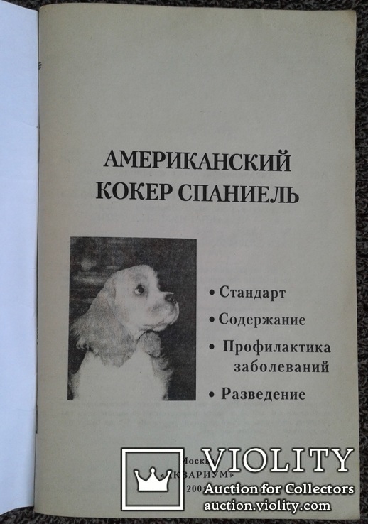 Американский кокер спаниель.(Содер., кормл., разв., леч.), фото №3