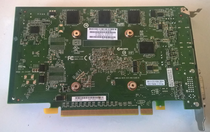 NVIDIA Quadro 2000, numer zdjęcia 4