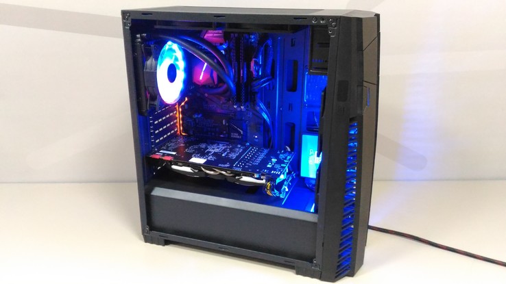 Игровой компьютер NG i5-7600K/16gb DDR4/GeForce GTX1070 8GB/SSD 240GB/HDD 1TB, photo number 4