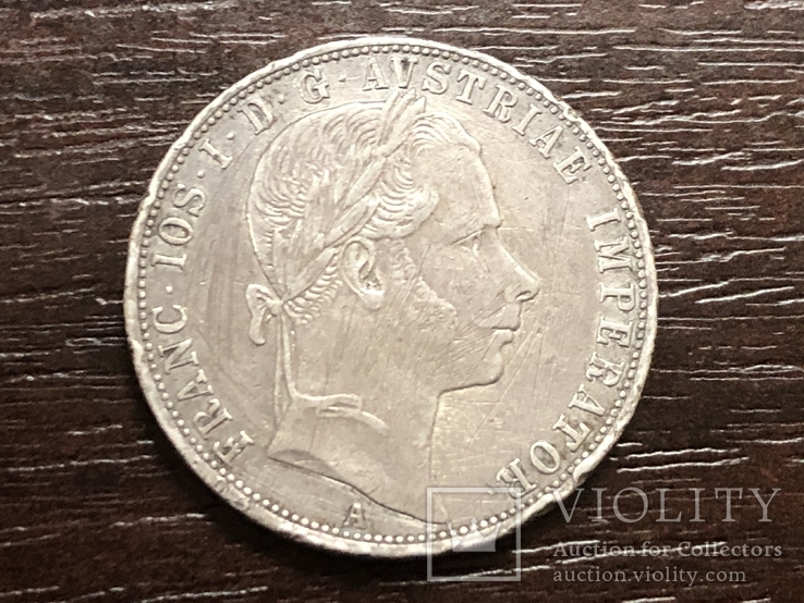 1 флорин 1860 А Austria