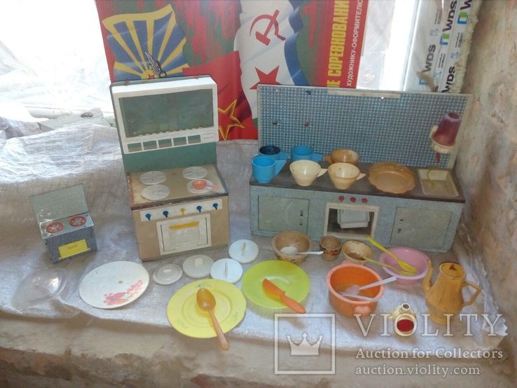 Детские плитки + детская посуда, фото №2