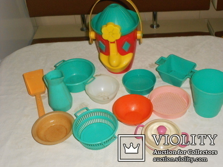  Детская посуда для песочницы., фото №13