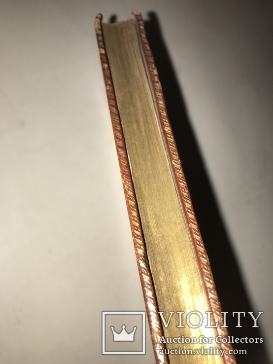 1772 Красочная Книга с золотым тиснением и обрезом, фото №4