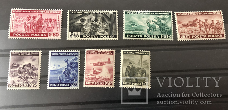 1943. Польша. Польская армия. MNH