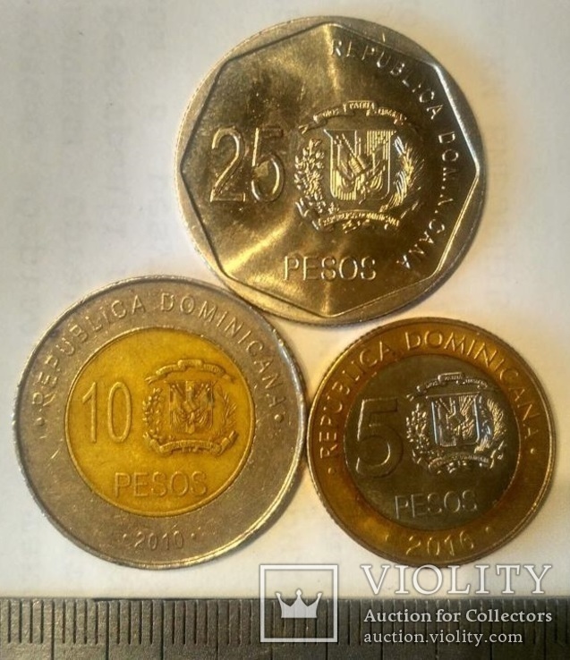 Монеты Доминиканская республика, фото №2