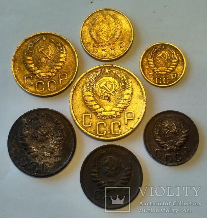 Годовой набор монет СССР 1946 года, фото №3