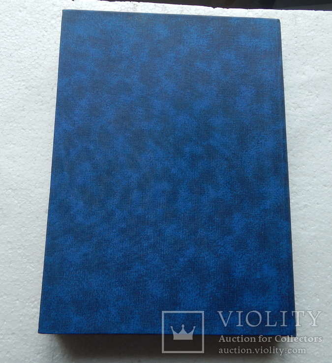 Альбом для марок, синий, 48 страниц, пр-во Германия, фото №3