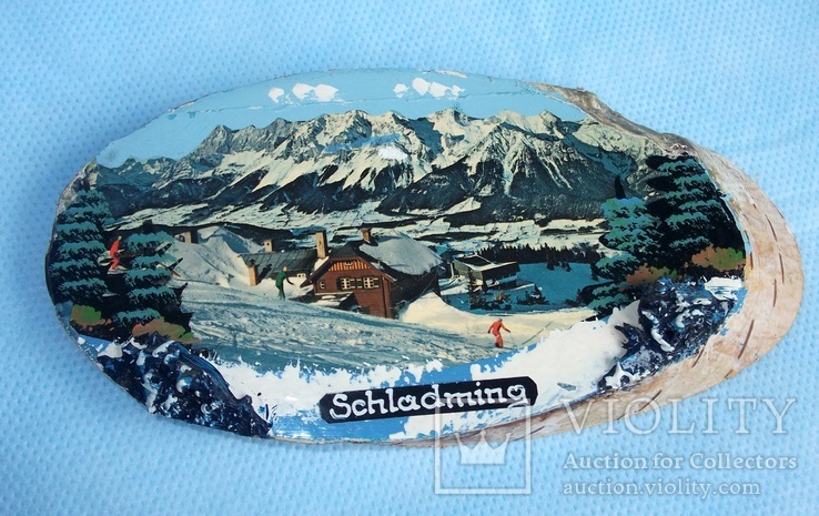 Старый сувенир Schladming (Австрия)