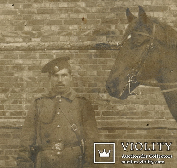 Офицер артиллерии и его денщик. 1913 г., фото №4