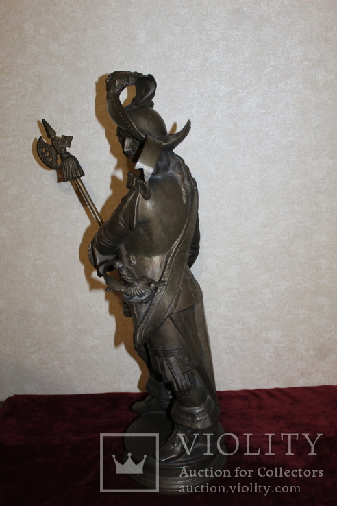 Скульптура Мушкетер 72 см металл, фото №7