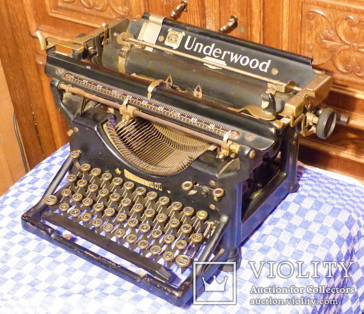 1920-е года -- Печатная - Пишущая машинка - США - Underwood No. 5 Typewriter, фото №2