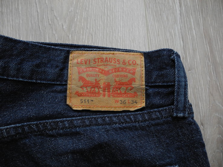 Джинсы Levis 511 36/34 ( Новое ), photo number 3