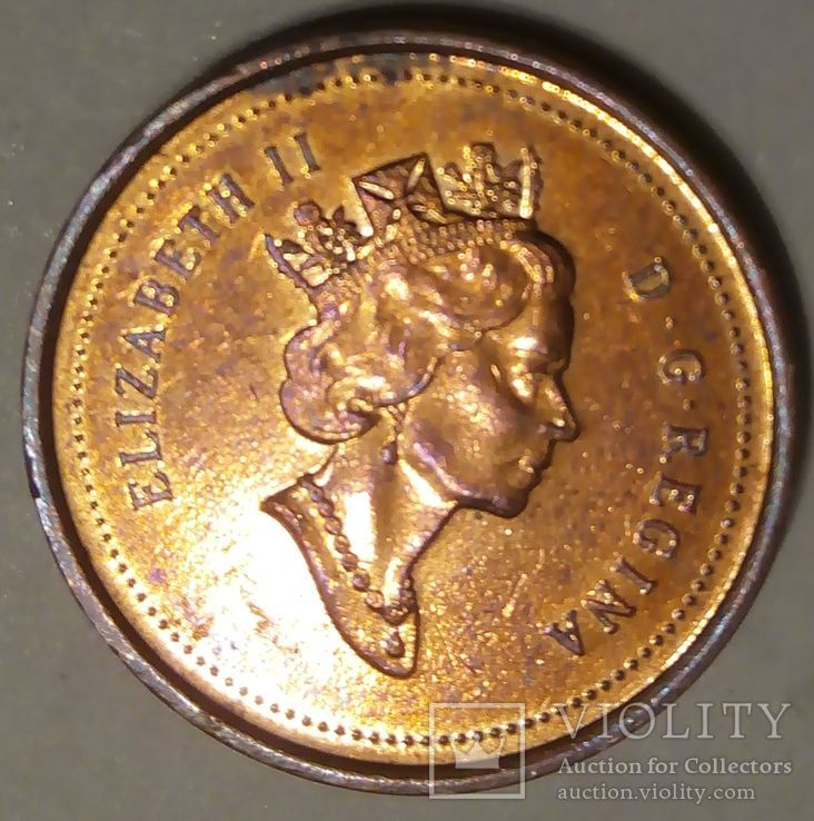 Канада 1 цент 1999, фото №3