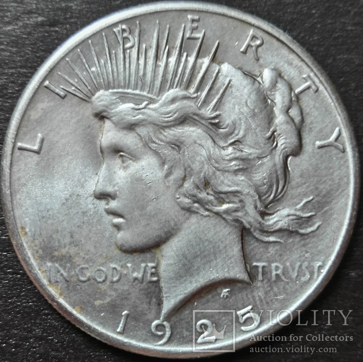 1 Доллар 1925 Мирный, США