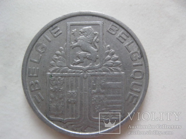 5 франков 1939 год Бельгия, фото №3