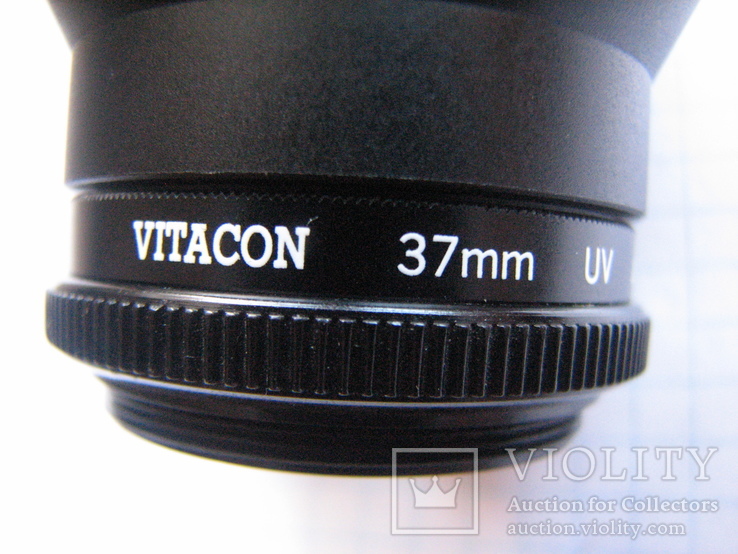  Объектив Vitacon 0.45 semi fisheye for sony.  37mm UV Japan, фото №6