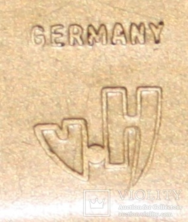 3.Портсигар латунный "VH" Германия, фото №9
