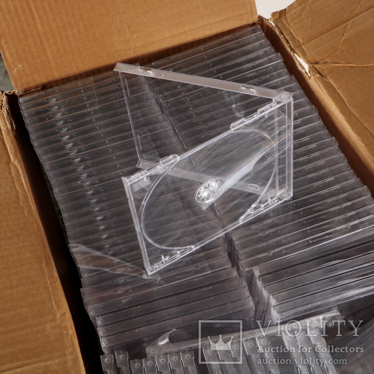 200 шт. футляров для компакт дисков, фото №5