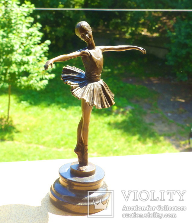Статуэтка скульптура бронза балерина - 29 см ⚜️, фото №3