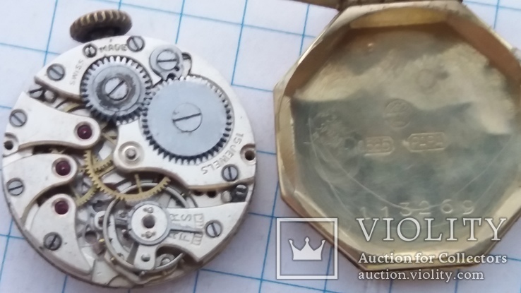 Женские наручные часы alpina золото, фото №8