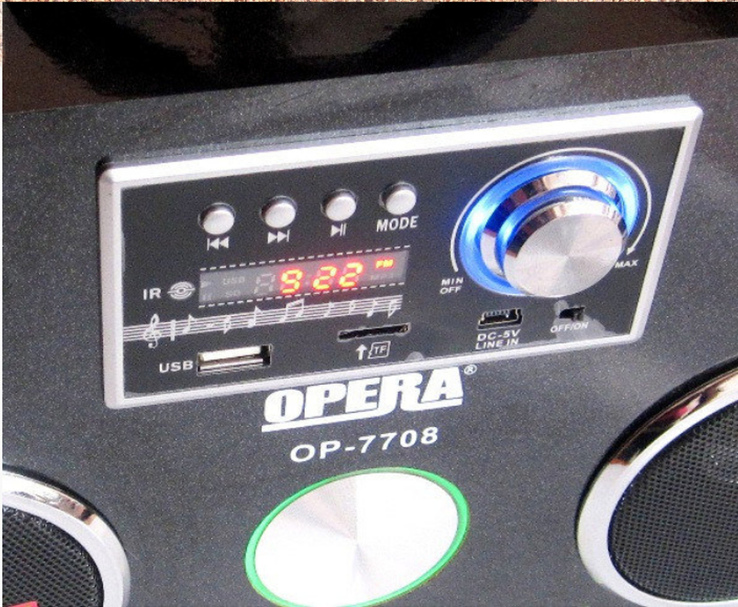 Радио колонка Opera-7708, фото №4