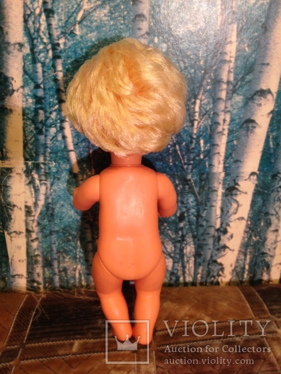 Кукла ГДР "Kleinpuppen Lichte" полностью виниловая номерная 30см родная одежда, фото №4