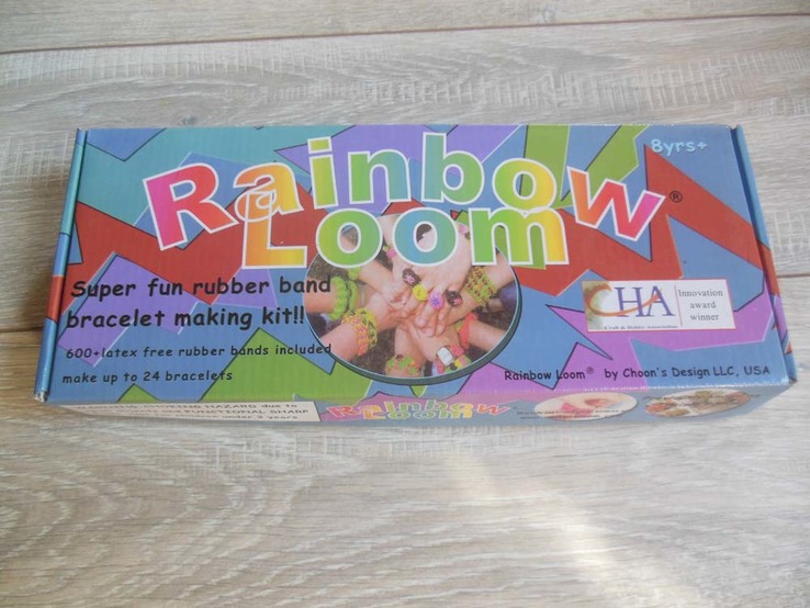 ТРИ набора Rainbow Loom + 15 упаковок резинок в подарок*, фото №3