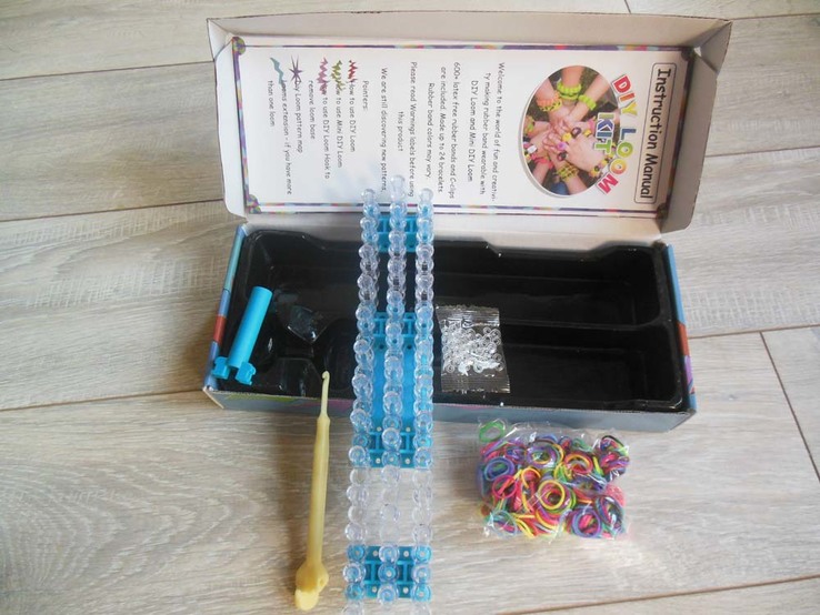 ТРИ набора Rainbow Loom + 15 упаковок резинок в подарок*, numer zdjęcia 4