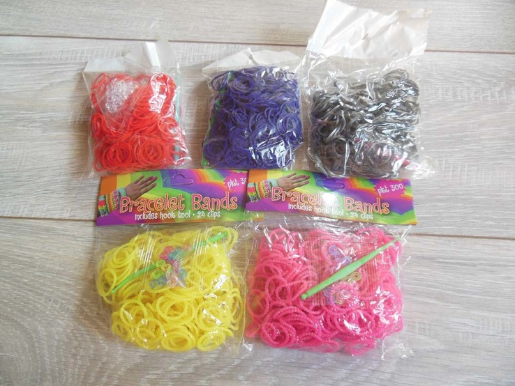 ТРИ набора Rainbow Loom + 15 упаковок резинок в подарок*, numer zdjęcia 5