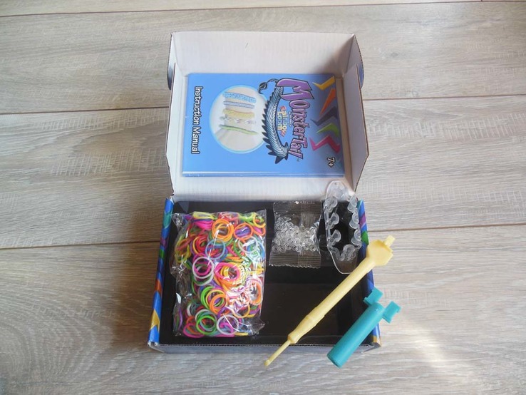 Три набора Monster Tail от Rainbow Loom + 15 упаковок резинок в подарок*, фото №3