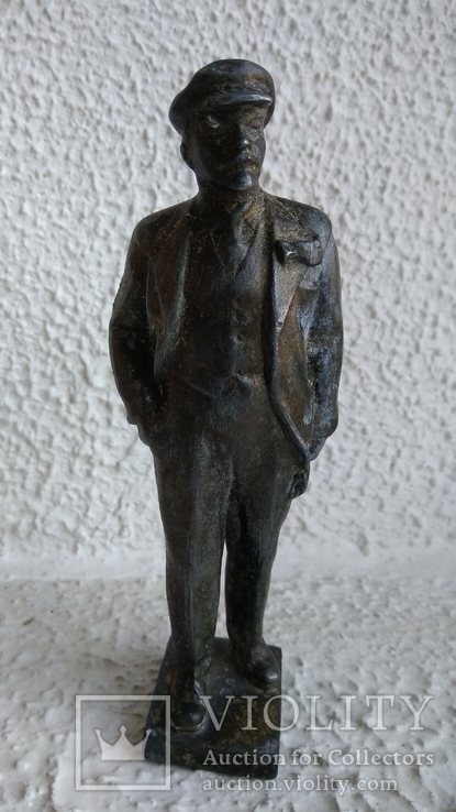 Ленин в пиджаке авторский клеймо тяж.метал, фото №2