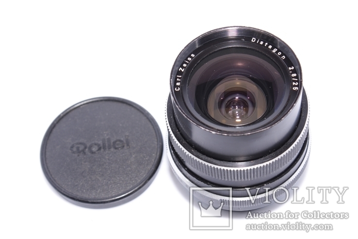 Carl Zeiss Distagon 2,8/25 ROLLEI QBM made in West Germany, фото №2