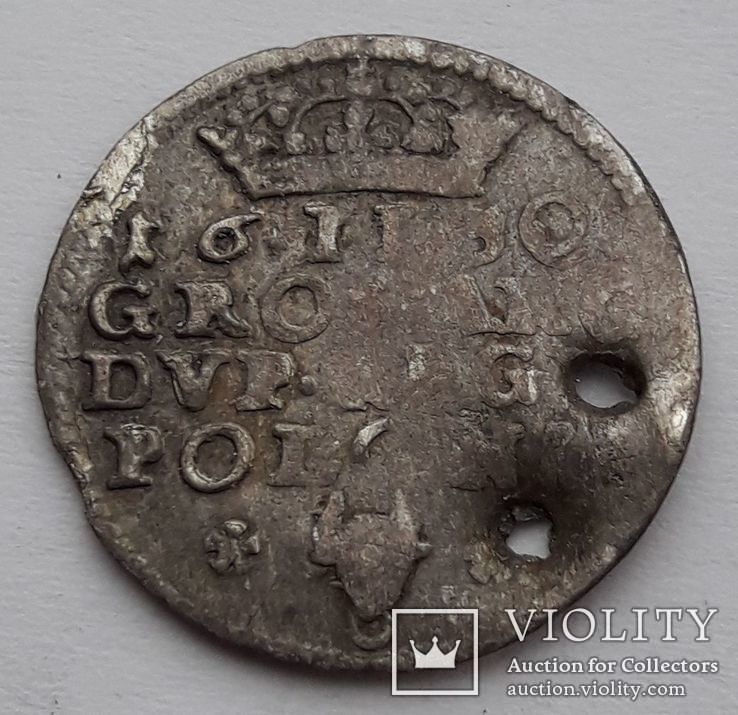 2 гроша 1650 г., фото №2