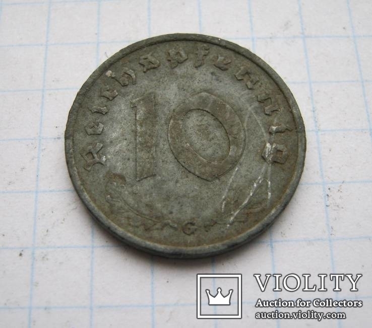 10 рейхспфенігів 1940 G., фото №4