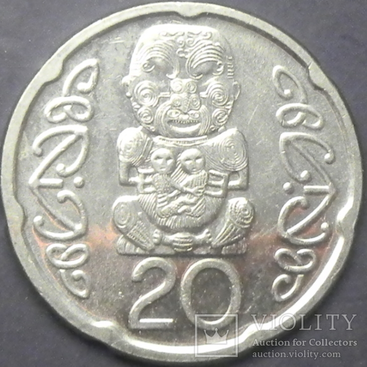 20 центів Нова Зеландія 2006