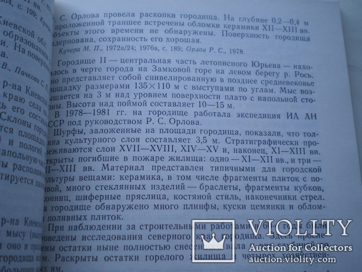 Древнрусские поселения Среднего Поднепровья (археологическая карта), фото №8