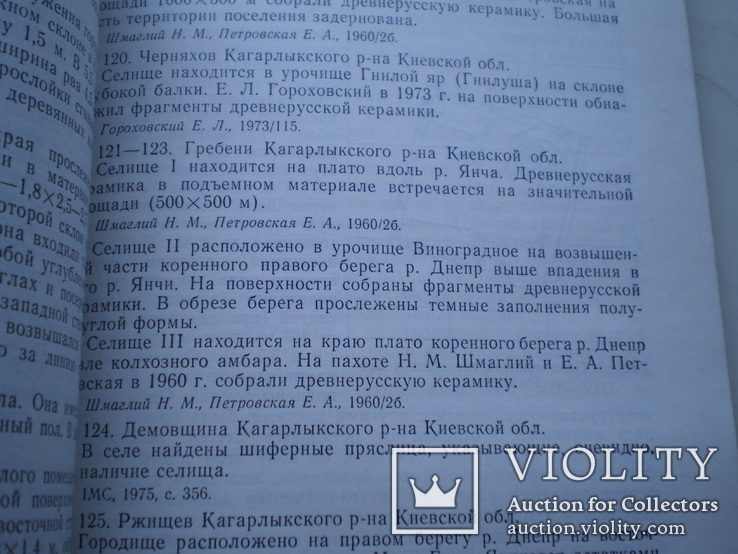 Древнрусские поселения Среднего Поднепровья (археологическая карта), фото №9