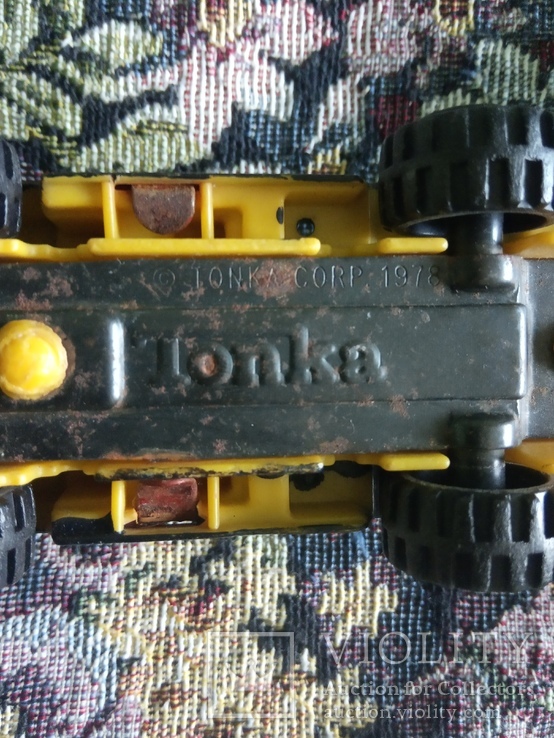 Tonka corp.1978 Metal Truck Black, фото №8