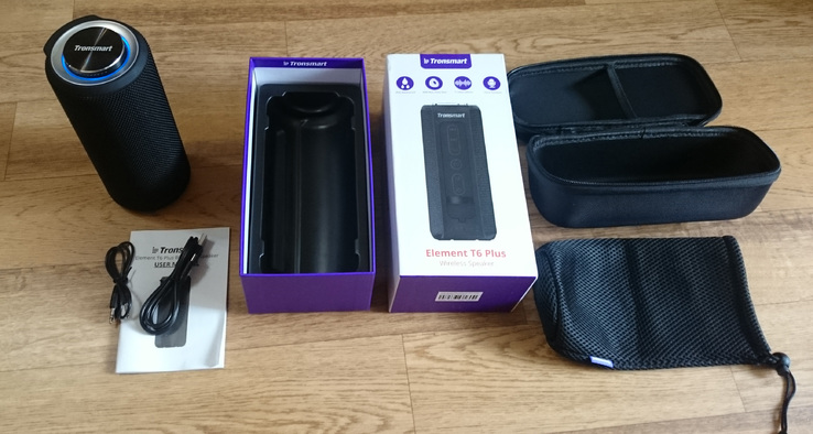 Колонка Tronsmart Element T6 Plus 40w Bluetooth + чехол, photo number 6