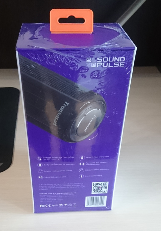 Колонка Tronsmart Element T6 Plus 40w Bluetooth + чехол, фото №9