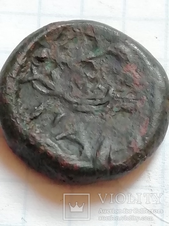Пантикапей.275 - 245 год.до н.э Обол, фото №3