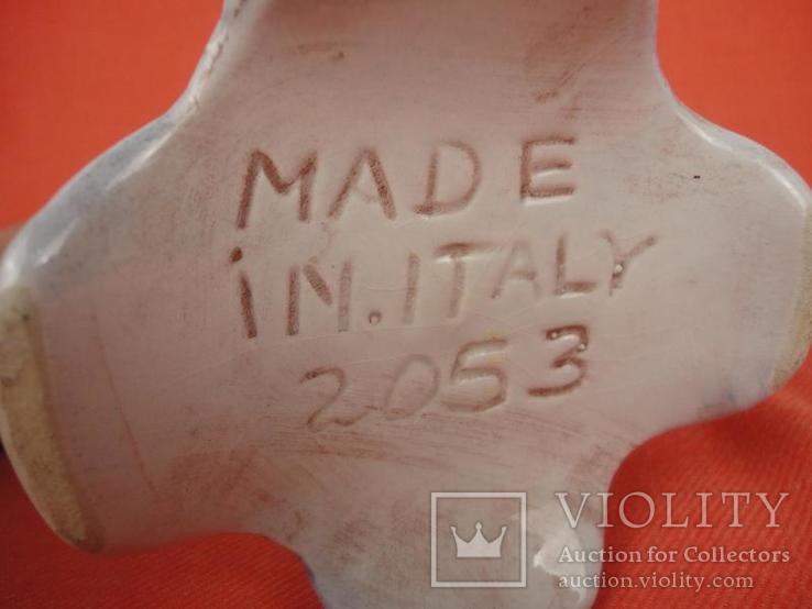 Шикарная ваза ручной работы. Фарфор. Италия, фото №6