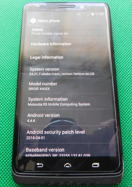 Motorola Droid Maxx, фото №4