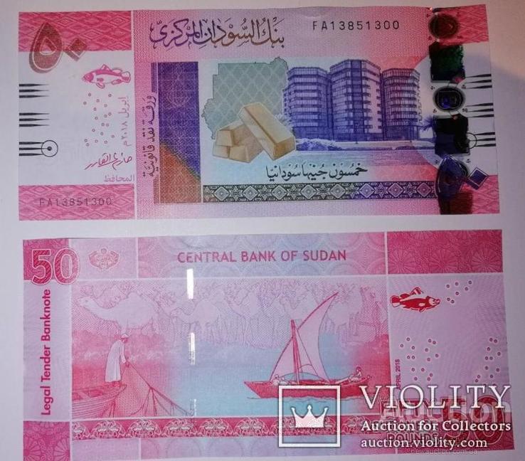 Sudan North Северный Судан - 50 Pounds 2018 UNC JavirNV