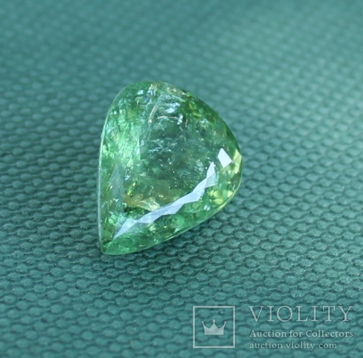 5.63ct Натуральный Турмалин параиба,сертификат., фото №5