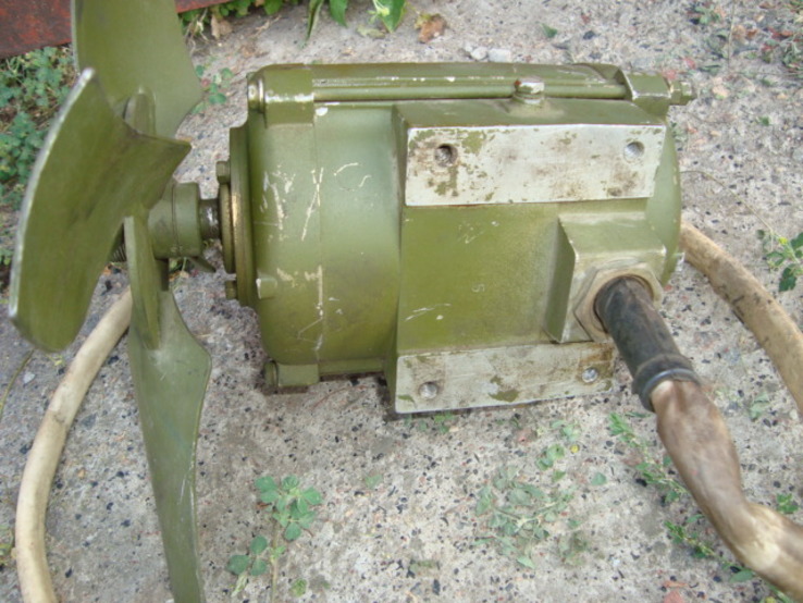 Электродвигатель с вентилятором СССР., фото №7