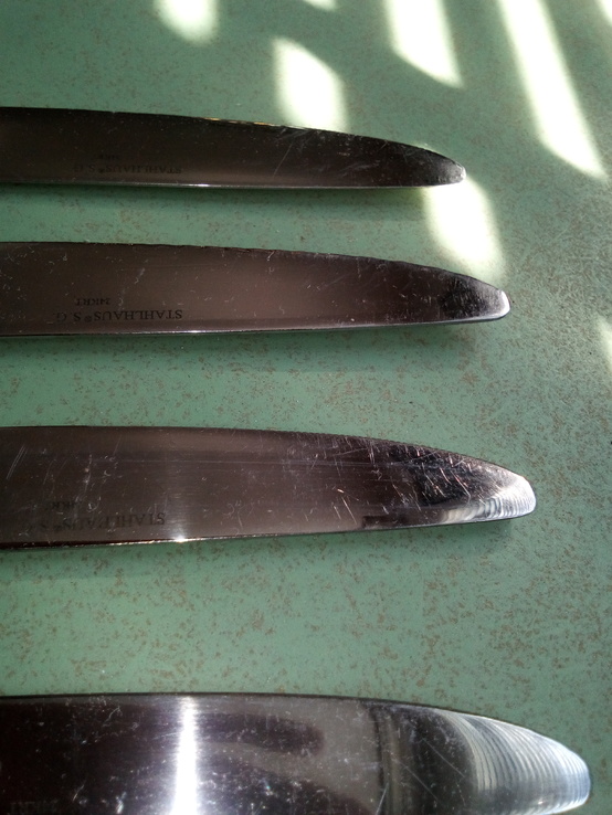 Ножі з позолотою., фото №4