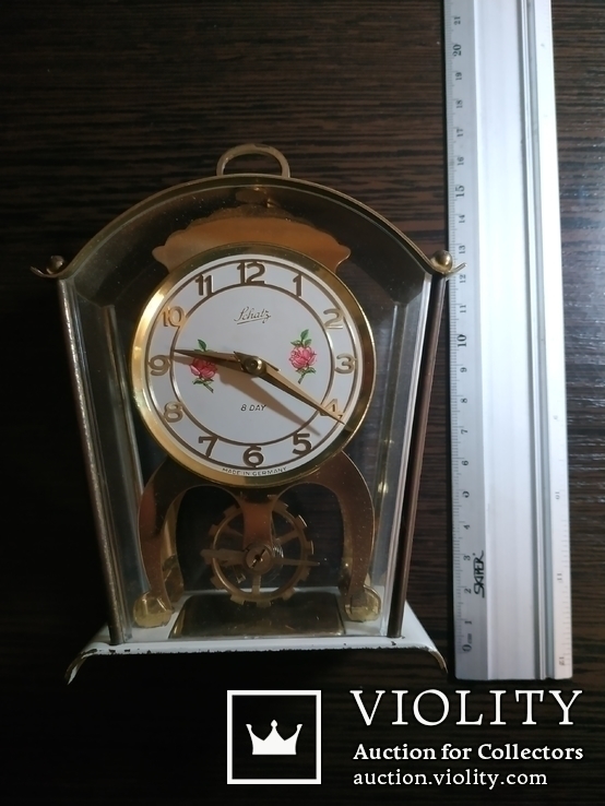 Каминные немецкие часы SCHATZ 8-и дневные, фото №12