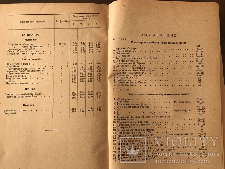 1935 Каталог Кондитерские изделия,Фабрика Карла Маркса, фото №13